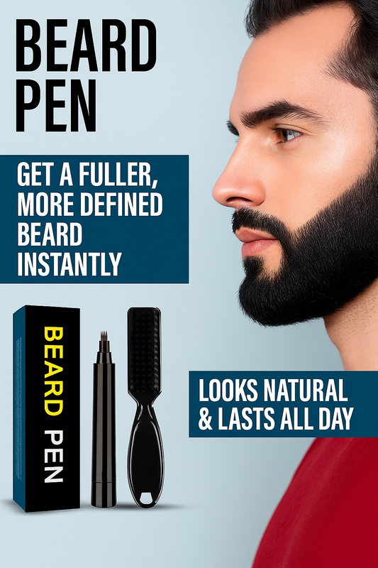 Beard Pen – Instant Beard Filler for a Sharp, Full Beard